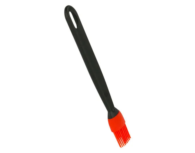 METALTEX Back- und Grillpinsel Silikon-Borsten schwarz/rot 22x3 cm in  präsentiert im Onlineshop von KAQTU Design AG. Backutensilien ist von METALTEX