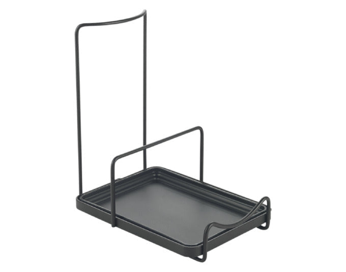 METALTEX Deckel-/Löffelablage Tokyo Lava schwarz 17x12x19 cm in  präsentiert im Onlineshop von KAQTU Design AG. Kochbesteck ist von METALTEX