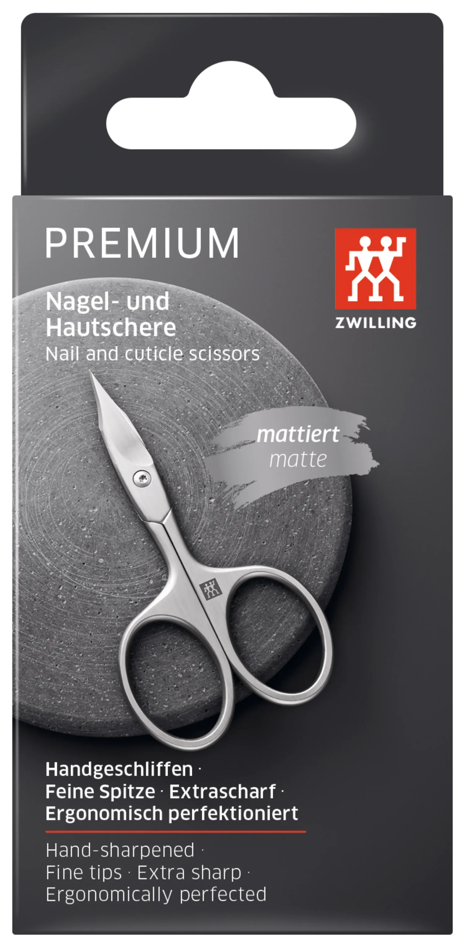 Zwilling Kombi-Nagelschere 90 mm: Präzise Pflege für Nägel & Haut.