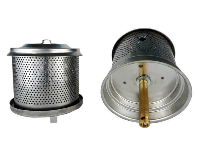 LOTUSGRILL Barbecue a carbone Hybrid Classic Mandarino Arancia 36,8x35x23,4 cm