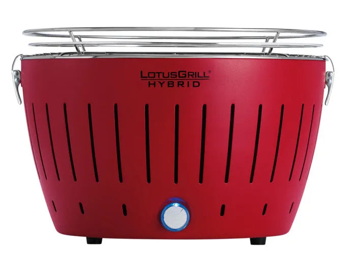 LOTUSGRILL Holzkohlegrill Hybrid Classic feuerrot 36.8x35x23.4 cm in  präsentiert im Onlineshop von KAQTU Design AG. Grill ist von LOTUS GRILL