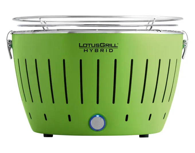 LOTUSGRILL Holzkohlegrill Hybrid Classic limettengrün 36.8x35x23.4 cm in  präsentiert im Onlineshop von KAQTU Design AG. Grill ist von LOTUS GRILL