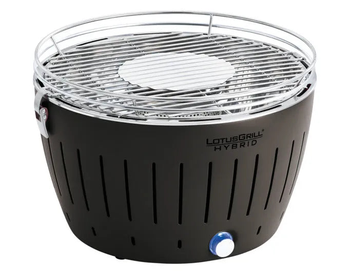 LOTUSGRILL Holzkohlegrill Hybrid Classic anthrazitgrau 36.8x35x23.4 cm in  präsentiert im Onlineshop von KAQTU Design AG. Grill ist von LOTUS GRILL