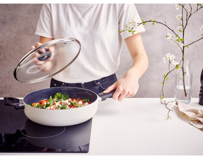 <tc>BRABANTIA</tc> Stewing pot with lid Indu+ Recycled ø 28 cm