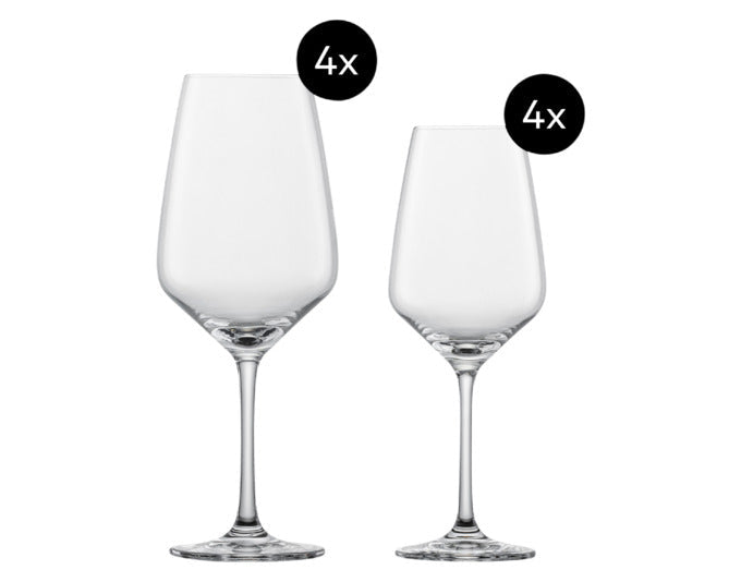 SCHOTT ZWIESEL Weinglasset Tulip 8-teilig in  präsentiert im Onlineshop von KAQTU Design AG. Glas ist von SCHOTT ZWIESEL