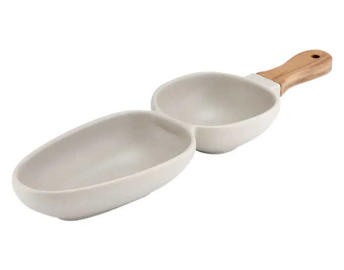 LADELLE Apéro-Stick Essentials stone 34.5x9.5x4.8 cm in  präsentiert im Onlineshop von KAQTU Design AG. Schale ist von LADELLE