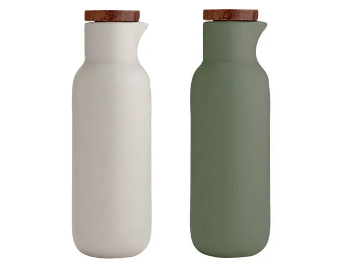 LADELLE Essig- und Öl-Set Essentials stone/salbei ø 6.2x18.3 cm in  präsentiert im Onlineshop von KAQTU Design AG. Öl & Essig ist von LADELLE