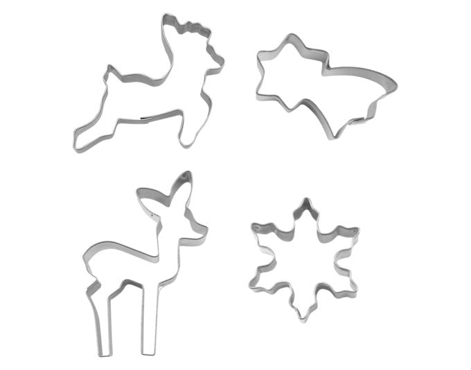 STÄDTER Ausstecher Set Little Christmas 4-teilig 4-6 cm in  präsentiert im Onlineshop von KAQTU Design AG. Ausstecher ist von STÄDTER