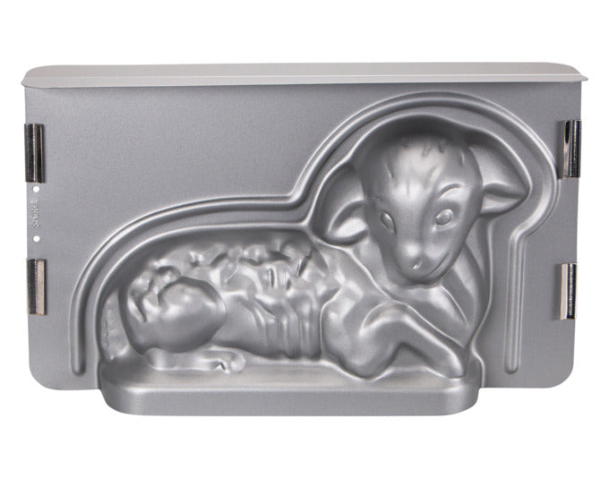 STÄDTER Backform 3D Osterlämmchen 22.5x14x7 cm silber We love Baking in  präsentiert im Onlineshop von KAQTU Design AG. Backform / Backblech ist von STÄDTER