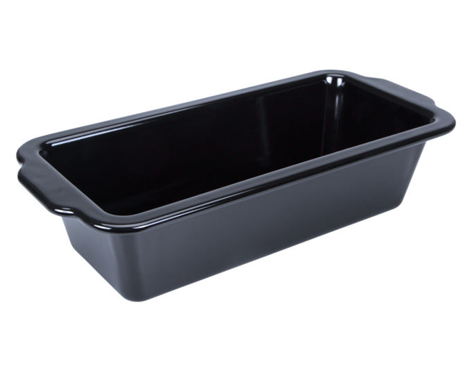 STÄDTER Brotbackform Emaille 35x14.5x8 cm schwarz We love baking in  präsentiert im Onlineshop von KAQTU Design AG. Backform / Backblech ist von STÄDTER