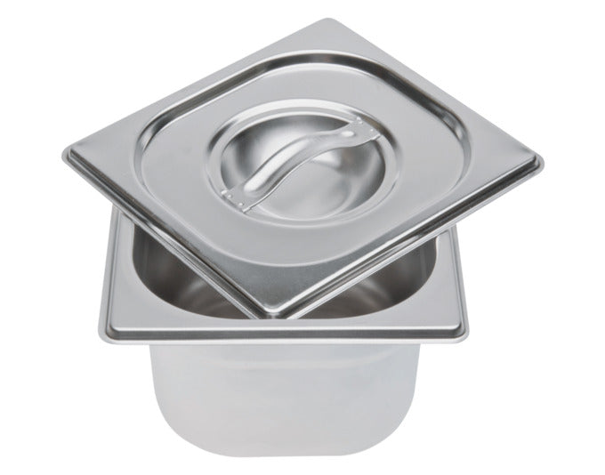 STÄDTER Edelstahlbehälter mit Deckel 16.5x18x10 cm in  präsentiert im Onlineshop von KAQTU Design AG. Aufbewahrungsbehälter ist von STÄDTER