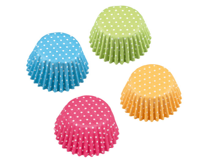 STÄDTER Papierbackförmchen Retro ø 2.4/3.4x1.8 cm bunt für Muffin-Konfekt 100er in  präsentiert im Onlineshop von KAQTU Design AG. Backform / Backblech ist von STÄDTER