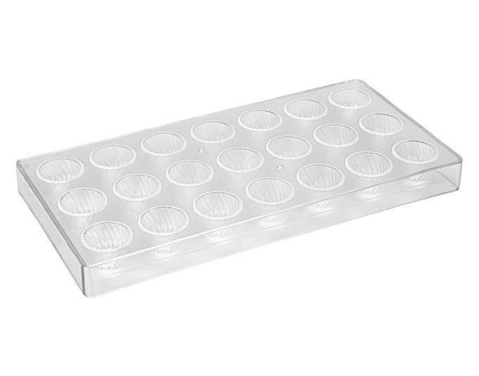 STÄDTER Pralienenform Kuppel 13.5x27.5x2.5 cm transparent in  präsentiert im Onlineshop von KAQTU Design AG. Backform / Backblech ist von STÄDTER