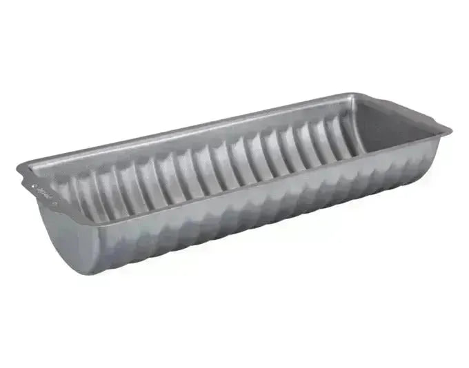 STÄDTER Rehrückenform 30x11x6 cm silber We love Baking in  präsentiert im Onlineshop von KAQTU Design AG. Backform / Backblech ist von STÄDTER