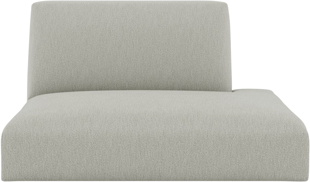 In Situ Sofa / Rechtes offenes Modul (G98) in Grau präsentiert im Onlineshop von KAQTU Design AG. Modulares Sofa ist von Muuto