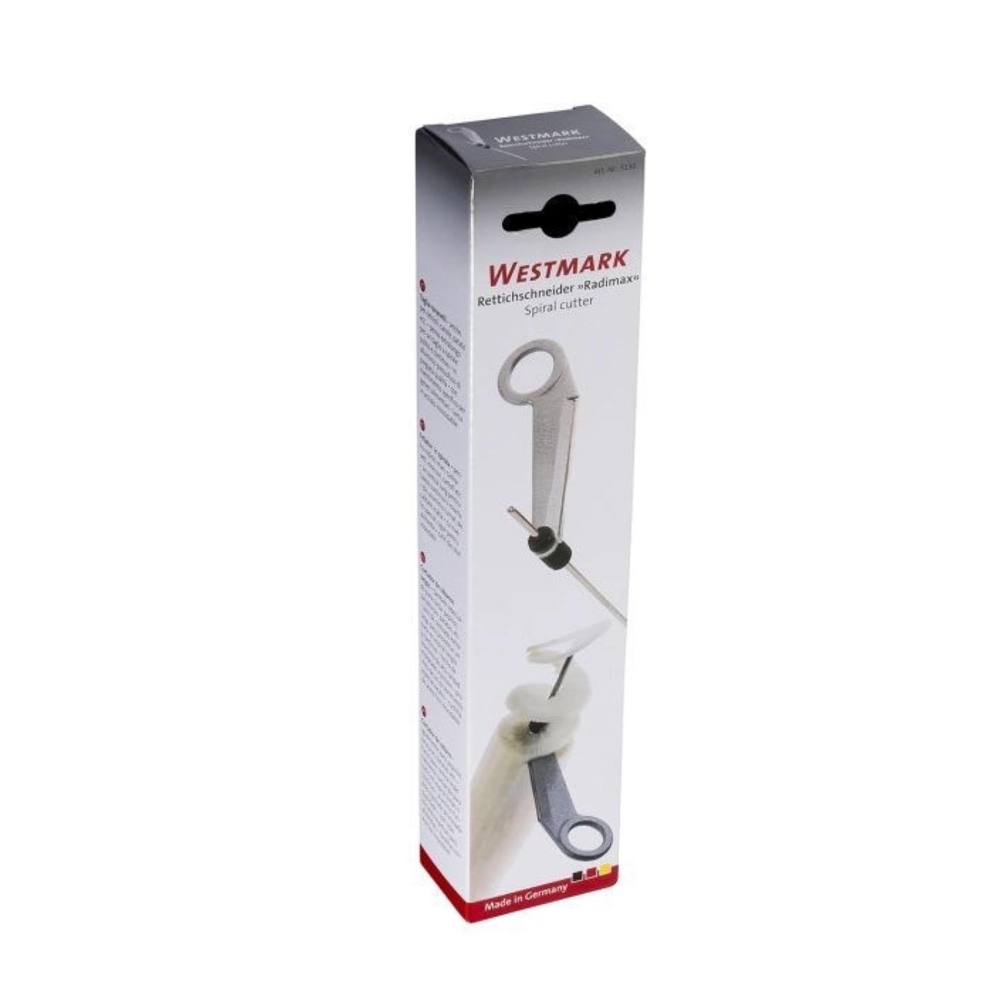 Rettichschneider Radimax von Westmark, 24x11.8x3.2cm, perfekt für feine Streifen, langlebig und ideal für die Küchenzubereitung.