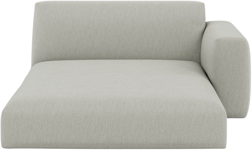 In Situ Sofa / Lounge-Modul mit rechter Armlehne (I98) in Grau präsentiert im Onlineshop von KAQTU Design AG. Modulares Sofa ist von Muuto