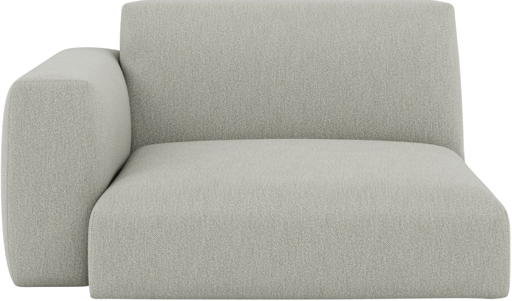 In Situ Sofa / Linkes Armlehnenmodul (A80) in Grau präsentiert im Onlineshop von KAQTU Design AG. Modulares Sofa ist von Muuto