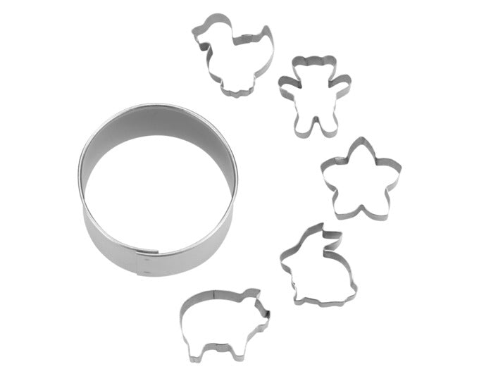 STÄDTER Ausstecher Set Mini 6-teilig 1.5 cm in  präsentiert im Onlineshop von KAQTU Design AG. Ausstecher ist von STÄDTER