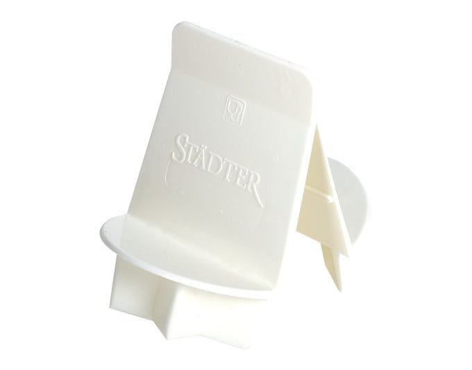 STÄDTER Ausstecher Zimtstern ø 5 cm weiss in  präsentiert im Onlineshop von KAQTU Design AG. Ausstecher ist von STÄDTER