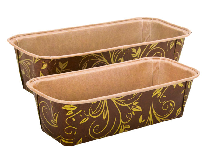 STÄDTER Papier-Backform Kastenform Mini 17.5x7x5 cm braun 6er in  präsentiert im Onlineshop von KAQTU Design AG. Backform / Backblech ist von STÄDTER