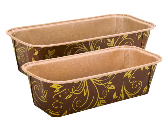 STÄDTER Papier-Backform Kastenform Maxi 21.5x9x6 cm braun 6er in  präsentiert im Onlineshop von KAQTU Design AG. Backform / Backblech ist von STÄDTER