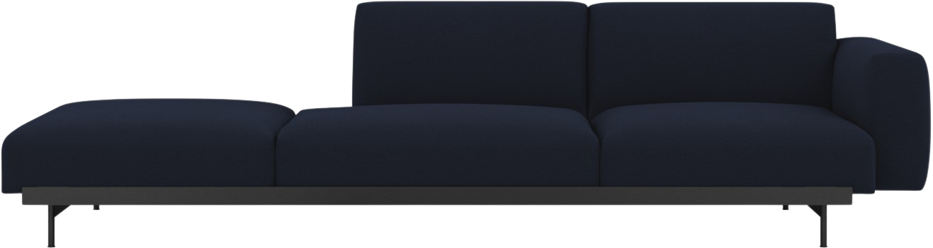 In Situ 3er Sofa offen in Combo 4: Vidar 554 präsentiert im Onlineshop von KAQTU Design AG. 3er Sofa ist von Muuto