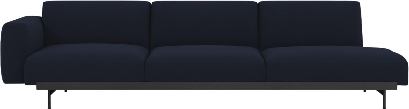 In Situ 3er Sofa offen in Combo 3: Vidar 554 präsentiert im Onlineshop von KAQTU Design AG. 3er Sofa ist von Muuto