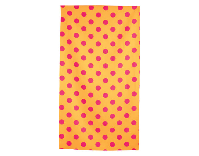 ARPE Strandtuch dots warm sunset 90 x 166 cm in  präsentiert im Onlineshop von KAQTU Design AG. Badzubehör ist von ARPE