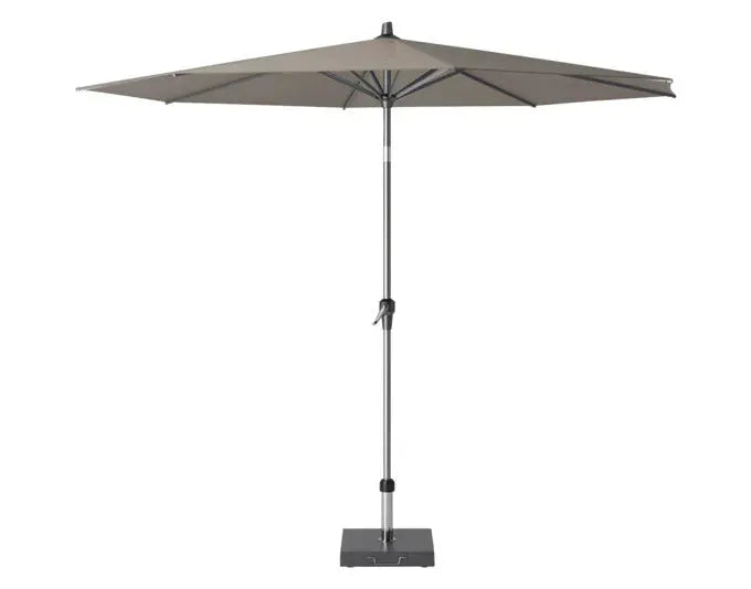 PLATINUM SUN & SHADE Sonnenschirm Riva Premium 300 cm Havana anthrazit in  präsentiert im Onlineshop von KAQTU Design AG. Sonnenschirm ist von PLATINUM SUN & SHADE
