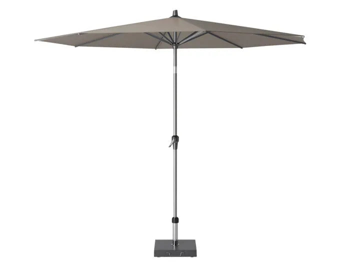 PLATINUM SUN & SHADE Sonnenschirm Riva Premium 300 cm Havana anthrazit in  präsentiert im Onlineshop von KAQTU Design AG. Sonnenschirm ist von PLATINUM SUN & SHADE