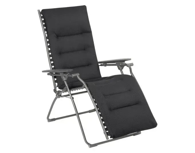 LAFUMA Relaxsessel Evolution BeComfort® dark grey Gestell titane in  präsentiert im Onlineshop von KAQTU Design AG. Liegestuhl ist von LAFUMA