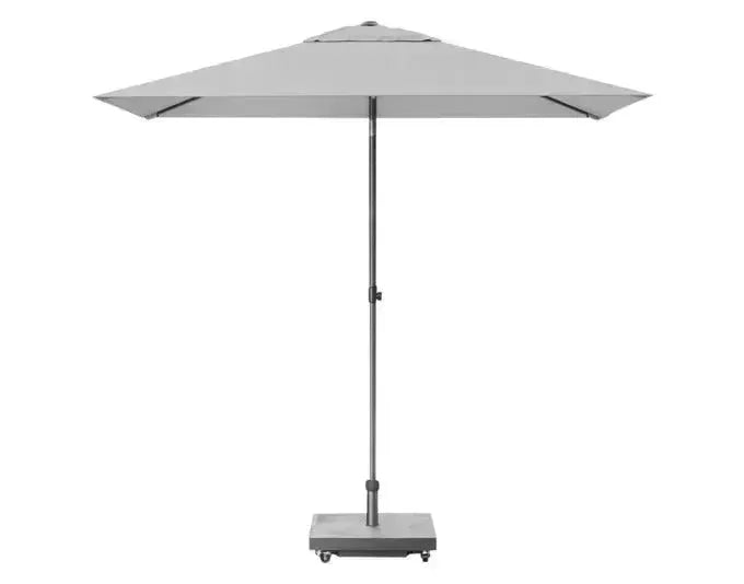 PLATINUM SUN & SHADE Sonnenschirm Lisboa 210x150 cm hellgrau anthrazit in  präsentiert im Onlineshop von KAQTU Design AG. Sonnenschirm ist von PLATINUM SUN & SHADE