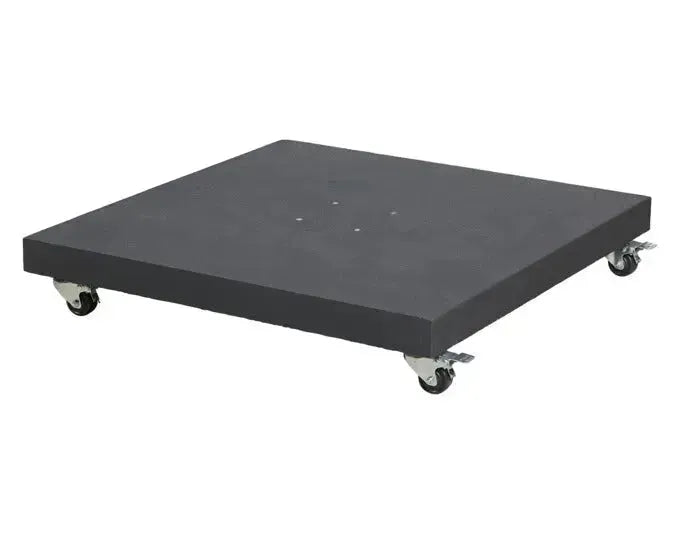 PLATINUM SUN & SHADE Sockel Sorrento 90 kg schwarz mit Rollen in  präsentiert im Onlineshop von KAQTU Design AG. Sonnenschirm ist von PLATINUM SUN & SHADE