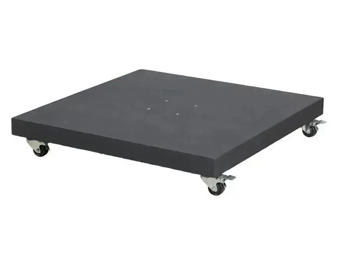 PLATINUM SUN & SHADE Sockel Sorrento 90 kg schwarz mit Rollen in  präsentiert im Onlineshop von KAQTU Design AG. Sonnenschirm ist von PLATINUM SUN & SHADE