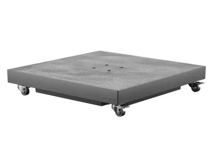 PLATINUM SUN & SHADE Sockel Ceramica 90 kg grau mit Rollen in  präsentiert im Onlineshop von KAQTU Design AG. Sonnenschirm ist von PLATINUM SUN & SHADE