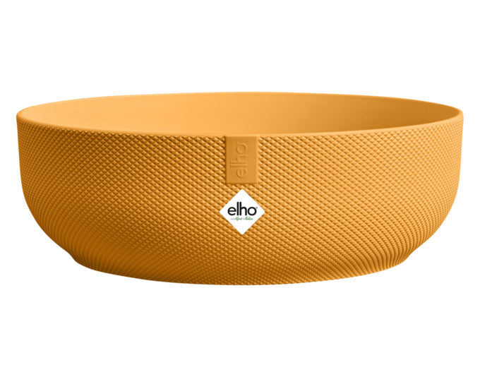ELHO Contenitore per piante Jazz rotondo ø 28 cm giallo ambra