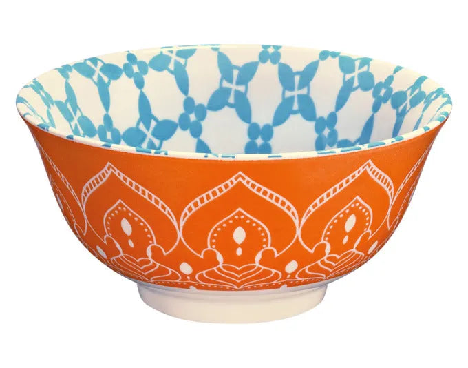 CILIO Bowl Amici Mandala Porzellan 850 ml ø 18x8cm in  präsentiert im Onlineshop von KAQTU Design AG. Schale ist von CILIO