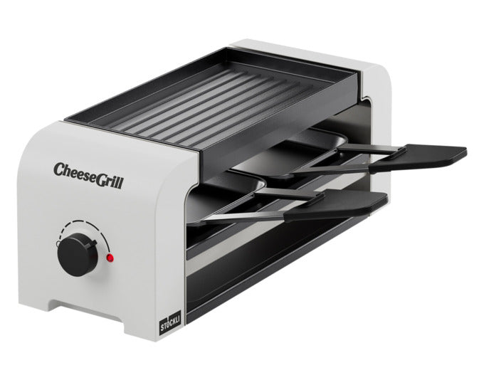 STÖCKLI Raclettegrill CheeseGrill 2 white 31.4x11.6x11.8 cm in  präsentiert im Onlineshop von KAQTU Design AG. Fondue/Raclette ist von STÖCKLI