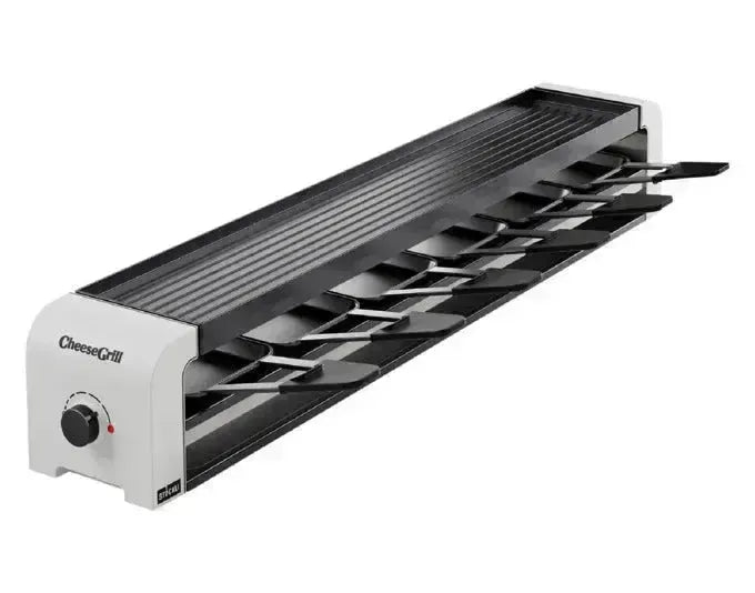 STÖCKLI Raclettegrill CheeseGrill 6 white 74.6x11.6x11.8 cm in  präsentiert im Onlineshop von KAQTU Design AG. Fondue/Raclette ist von STÖCKLI