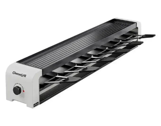STÖCKLI Raclettegrill CheeseGrill 6 white 74.6x11.6x11.8 cm in  präsentiert im Onlineshop von KAQTU Design AG. Fondue/Raclette ist von STÖCKLI