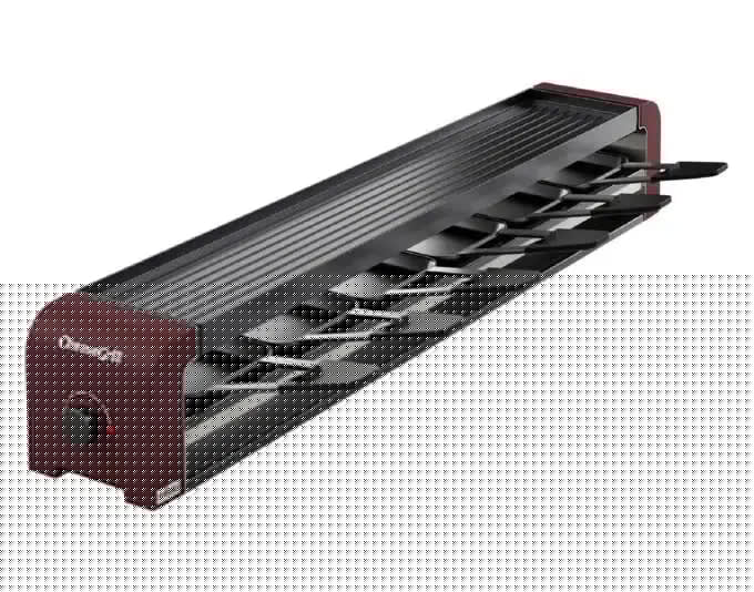 STÖCKLI Raclettegrill CheeseGrill 6 merlot red 74.6x11.6x11.8 cm in  präsentiert im Onlineshop von KAQTU Design AG. Fondue/Raclette ist von STÖCKLI