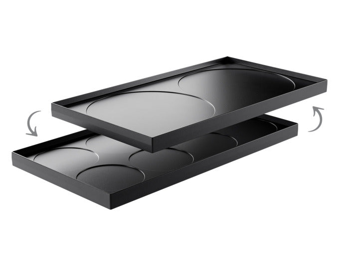 STÖCKLI Wende-Crêpeplatte für PizzaGrill 8 41.5x22.8x2.3 cm in  präsentiert im Onlineshop von KAQTU Design AG. Grillzubehör ist von STÖCKLI