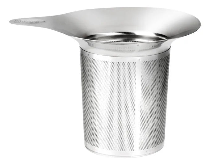 BREDEMEIJER Teefilter mit Rand Inox 8.9x11.4x7.8 cm in  präsentiert im Onlineshop von KAQTU Design AG. Küchenhelfer ist von BREDEMEIJER