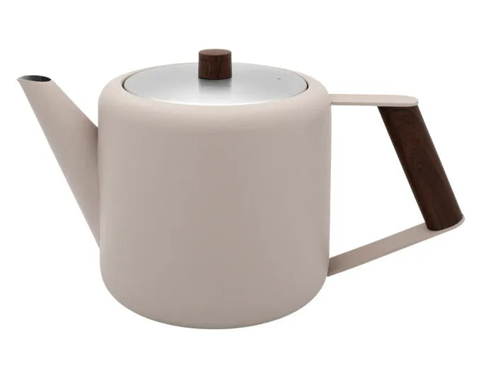 BREDEMEIJER Teekanne Duet Design Boston 1.1 l beige/braun in  präsentiert im Onlineshop von KAQTU Design AG. Kanne ist von BREDEMEIJER