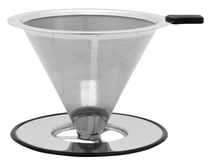 LEOPOLD Kaffeefilter Salento Inox ø 11x8.3 cm in  präsentiert im Onlineshop von KAQTU Design AG. Haushaltshilfen ist von LEOPOLD