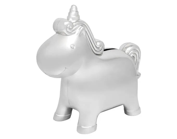 ZILVERSTAD Spardose Einhorn 14x6.7x13.2 cm in  präsentiert im Onlineshop von KAQTU Design AG. Aufbewahrungsdose ist von ZILVERSTAD