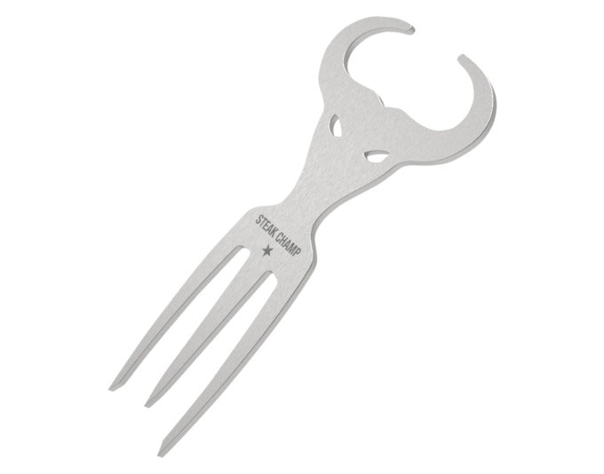 STEAK CHAMP Mini Bull-Fork 10er-Set in  präsentiert im Onlineshop von KAQTU Design AG. Grillzubehör ist von STEAK CHAMP