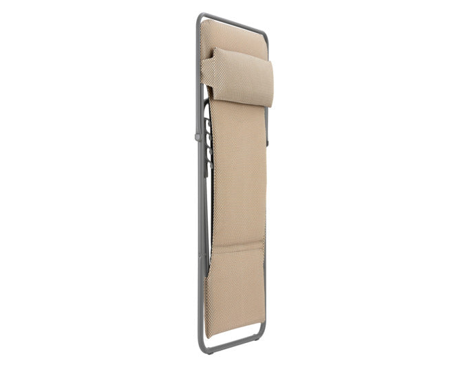 LAFUMA Sessel Maxi Transat+ BeComfort® moka Gestell titane