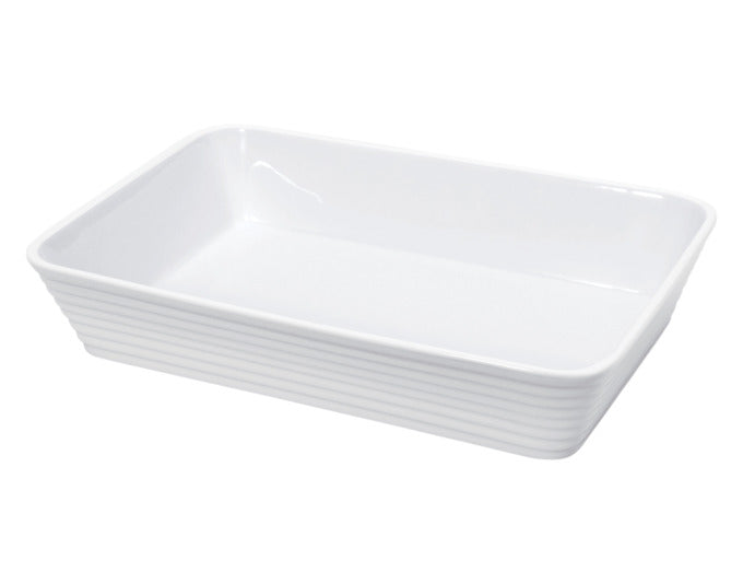 KÜCHENPROFI Auflaufform Burgund rechteckig 35 cm weiss in  präsentiert im Onlineshop von KAQTU Design AG. Backform / Backblech ist von KÜCHENPROFI